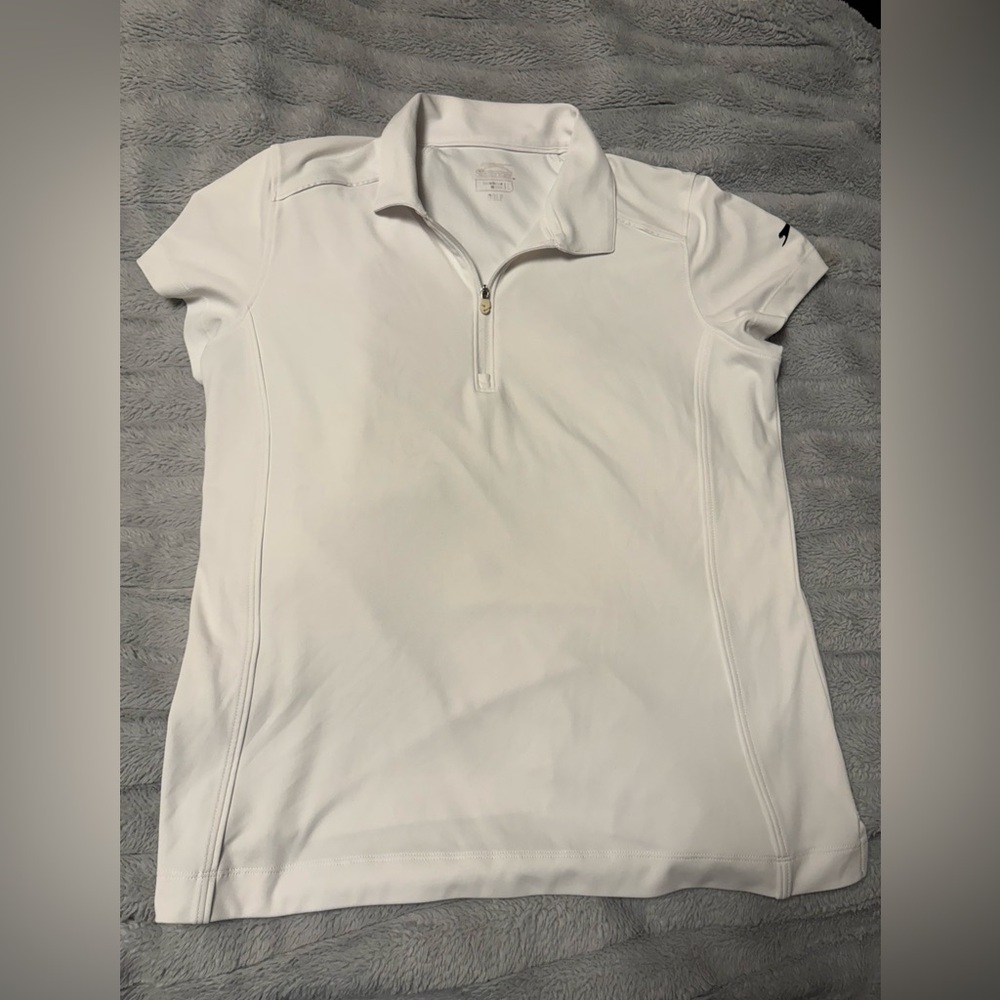 White Slazenger golf /tennis/ polo shirt